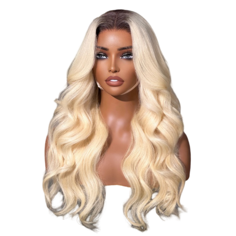 Loose Wave 5x5 Closure Lace Wig with Undetectable Lace, Perfect for Direct Dyeing and Custom Styling.